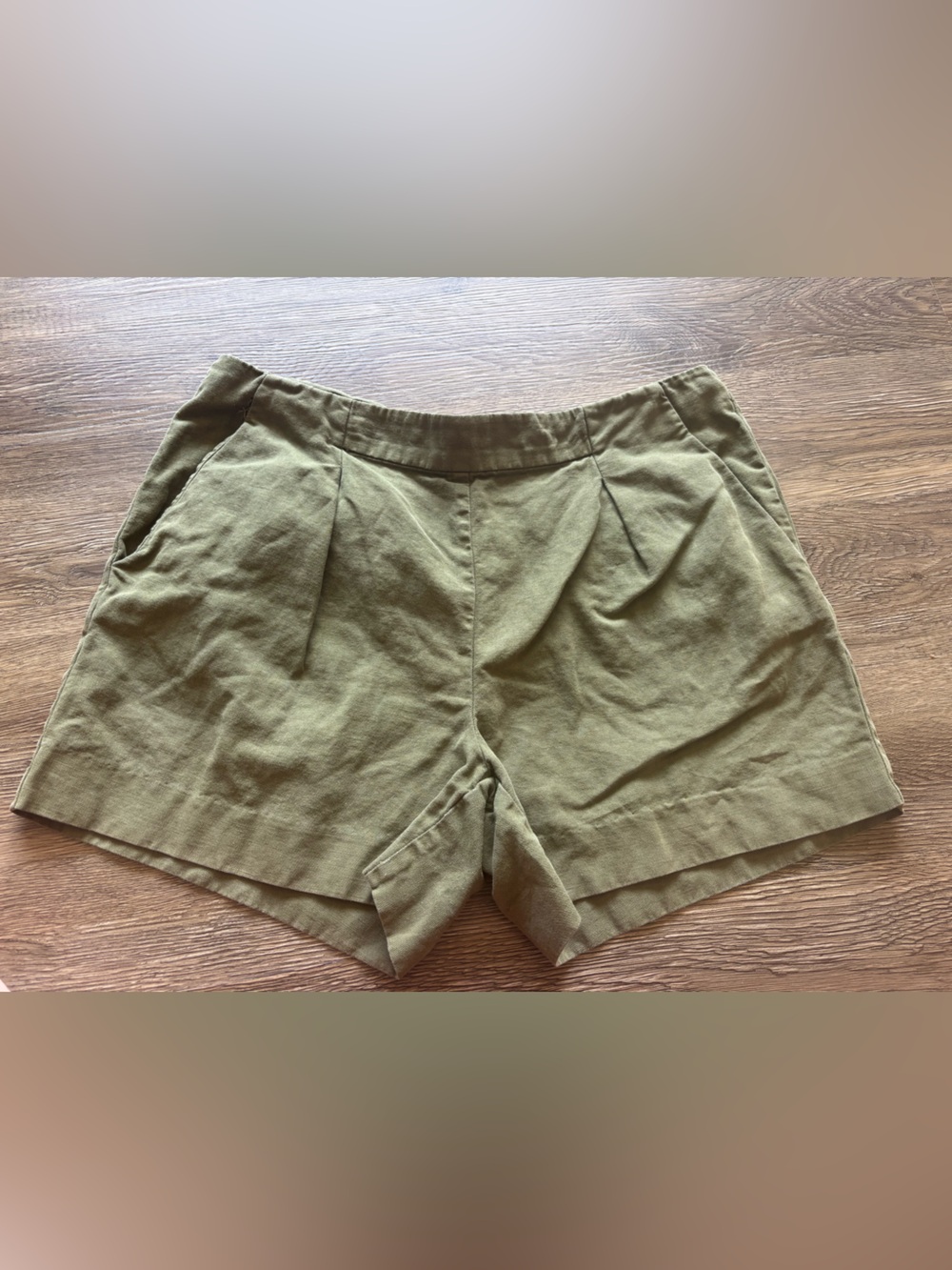 Madewell Linen Cotton Blend Shorts